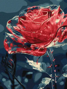 Malen nach Zahlen - Kristallblume ©art_selena_ua