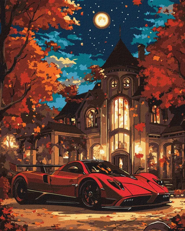 Painting by numbers - Life in luxury ©art_selena_ua