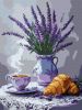 Malen nach Zahlen - Lavendel-Stillleben ©art_selena_ua