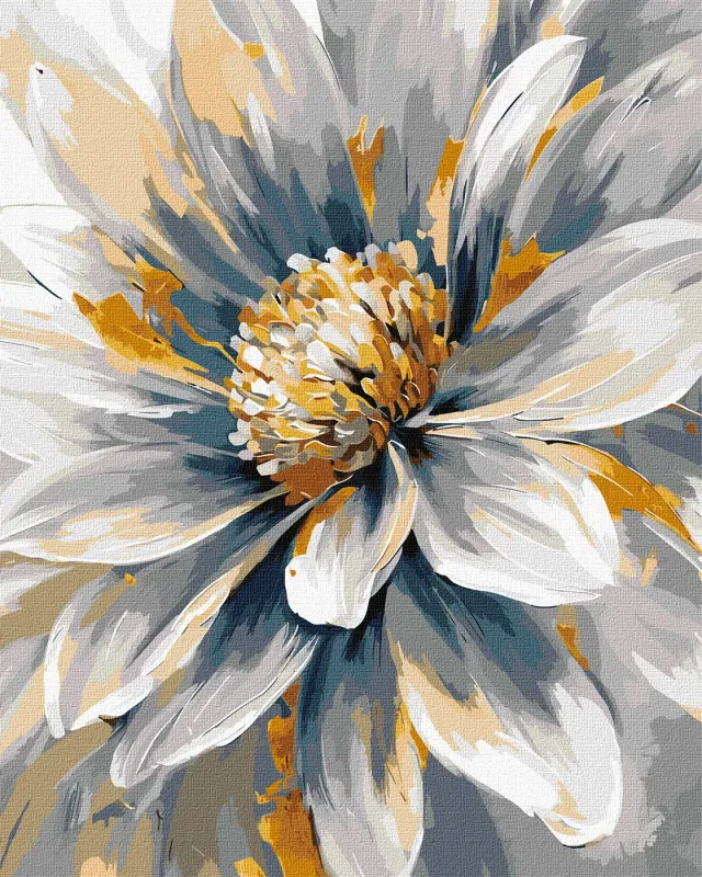 Malen nach Zahlen - Funke der Muse mit extra Metallic-Farben ©art_selena_ua
