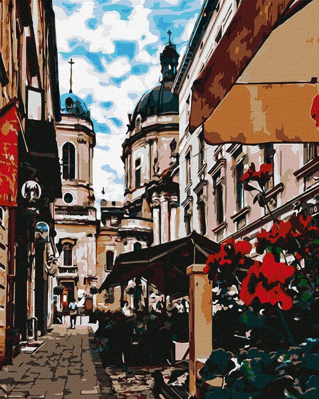 Painting by numbers - Magic Lviv ©Lychko Eugene