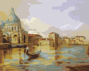 Malen nach Zahlen - Großer Kanal von Venedig ©Ira Volkova