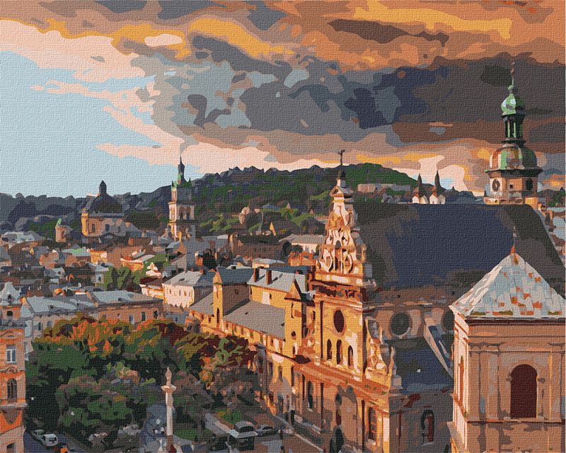 Painting by numbers - Cozy Lviv