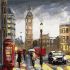 Painting by numbers - Rainy London