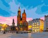 Painting by numbers - Evening Krakow