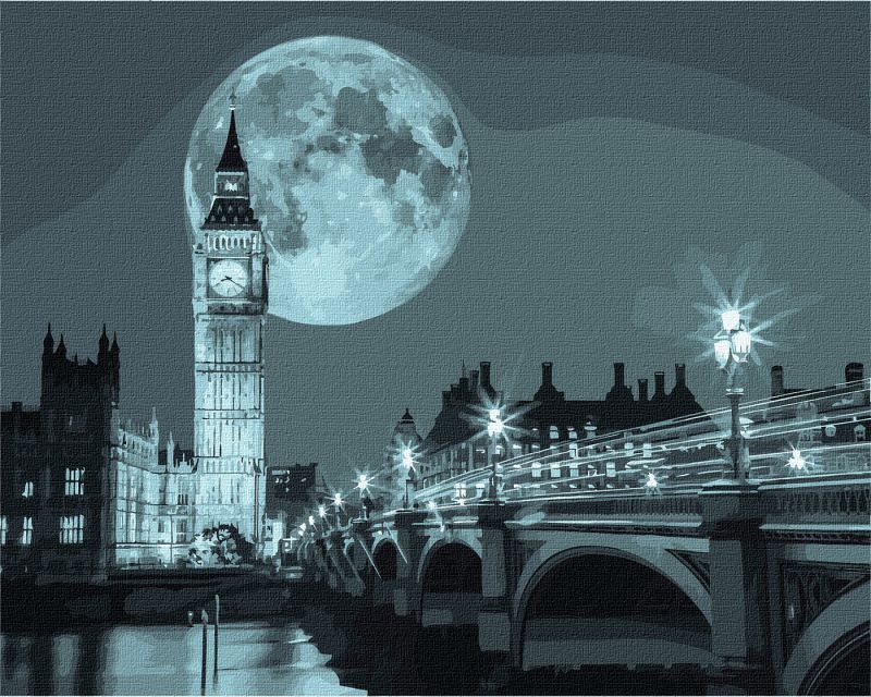 Malen nach Zahlen - Nacht in London