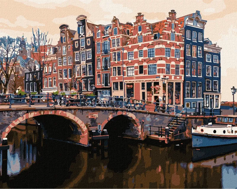 Malen nach Zahlen - Zauberhaftes Amsterdam