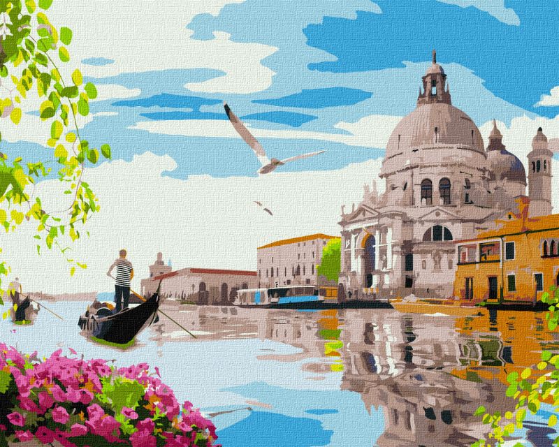 Painting by numbers - Bright Venice