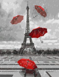 Malen nach Zahlen - Lieblingsstadt Paris