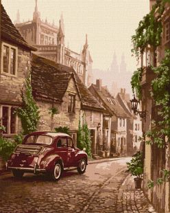 Malen nach Zahlen - Alte Stadt ©Sergiy Lobach