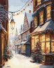Painting by numbers - Christmas street ©art_selena_ua
