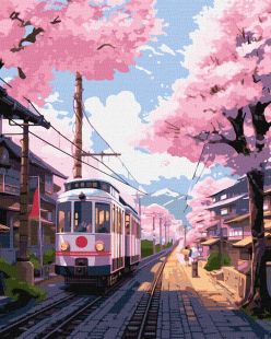 Malen nach Zahlen - Stadt am Morgen ©art_selena_ua