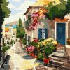 Painting by numbers - A house by the sea ©art_selena_ua