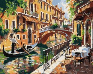 Malen nach Zahlen - Die venezianische Beschaulichkeit ©art_selena_ua