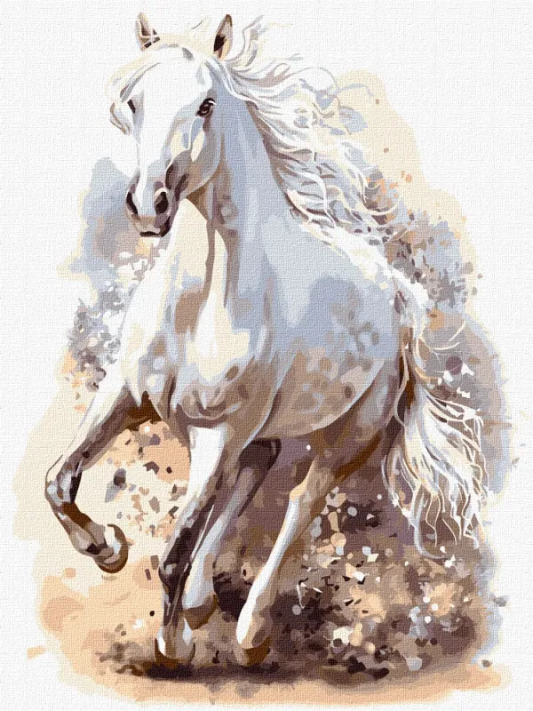 Painting by numbers - Graceful power