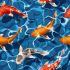 Painting by numbers - Japanese carp