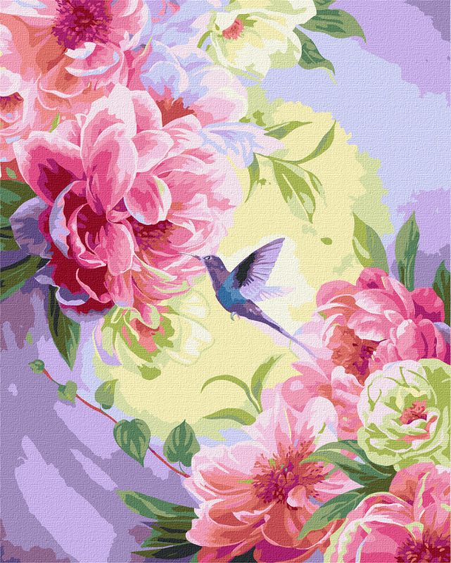 Painting by numbers - Weightlessness ©annasteshka