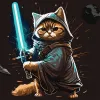 Malen nach Zahlen - Kriegerische Katze ©pravda.dmtr