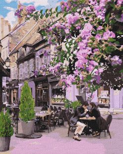 Malen nach Zahlen - Ein gemütliches Restaurant