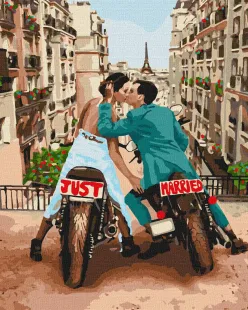 Malen nach Zahlen - Liebe in der Großstadt