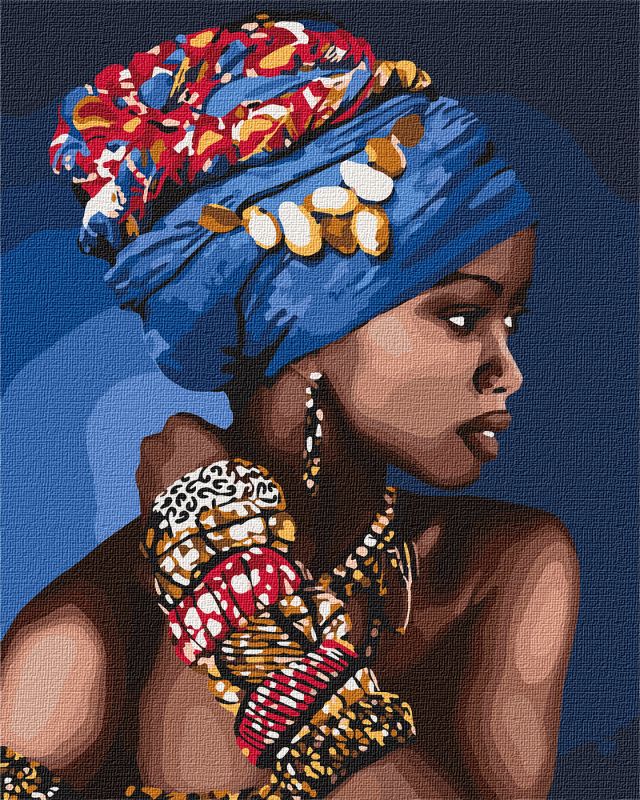 Painting by numbers - Oriental beauty 
