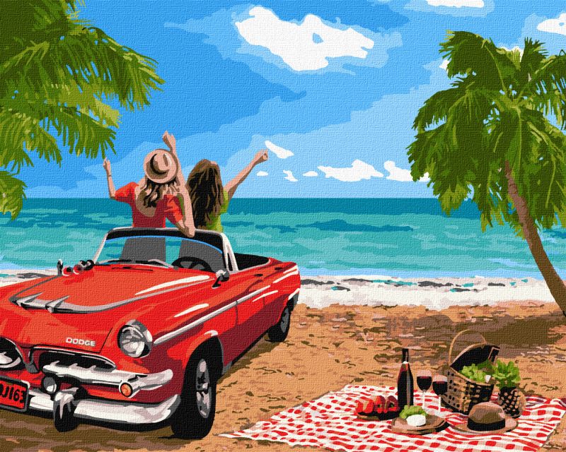 Painting by numbers - A journey with a girlfriend 