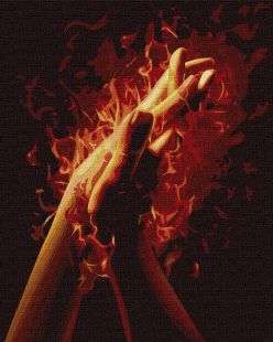 Malen nach Zahlen - Das Feuer zwischen uns 2