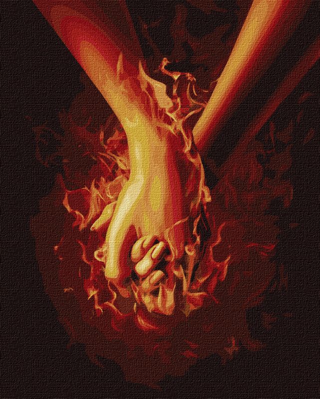 Malen nach Zahlen - Das Feuer zwischen uns 3