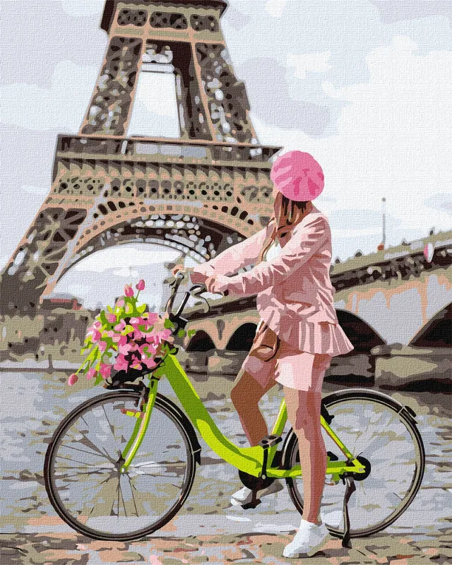 Painting by numbers - A walk through Paris