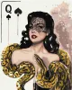 Malen nach Zahlen - Die Pik-Dame