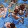 Malen nach Zahlen - Blaue Tänzerinnen ©Edgar Degas