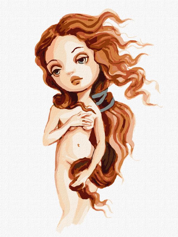 Painting by numbers - The fragile Venus