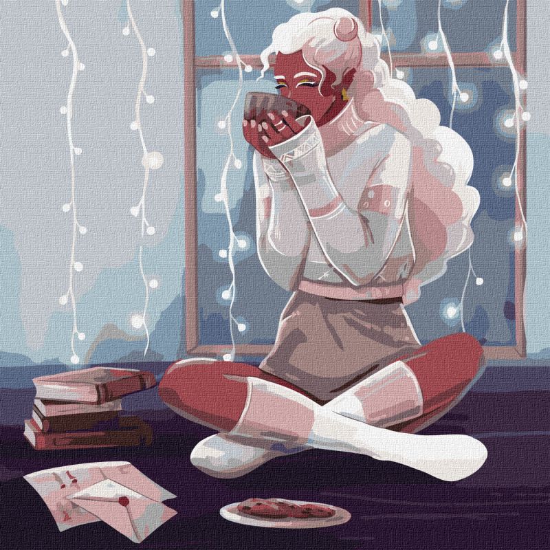 Painting by numbers - Cozy evening ©dragonfly_kc