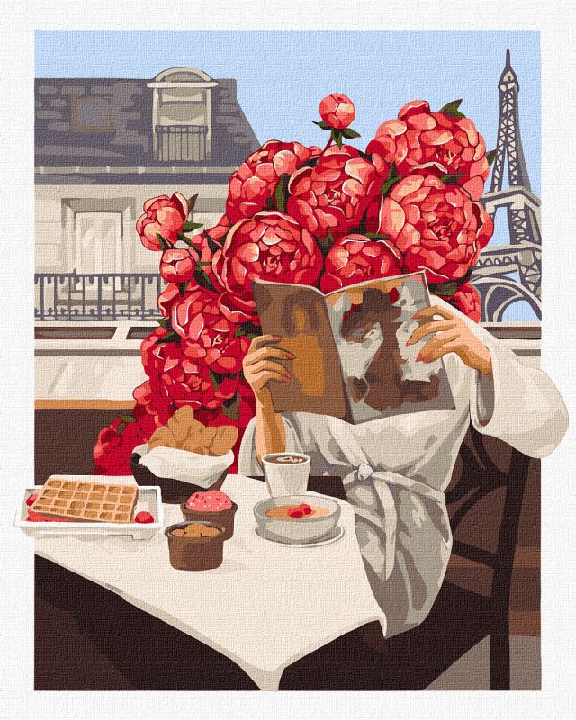 Painting by numbers - Blooming Paris ©Kira Corporal