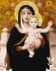 Malen nach Zahlen - Madonna mit Lilien ©William Bugro