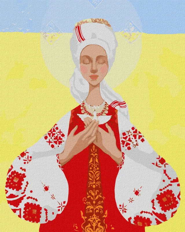 Malen nach Zahlen - Mutter Ukraine ©Katya Dudnik