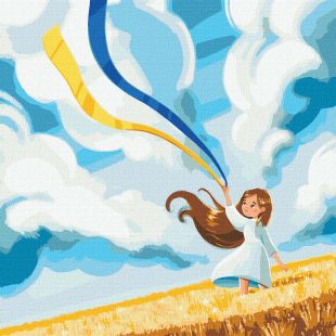 Malen nach Zahlen - Feld ©Kateryna Valerieva