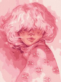 Malen nach Zahlen - Meine rosa Träume ©lesya_nedzelska_art