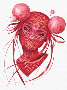 Malen nach Zahlen - Ukrainischer Ninja ©lesya_nedzelska_art