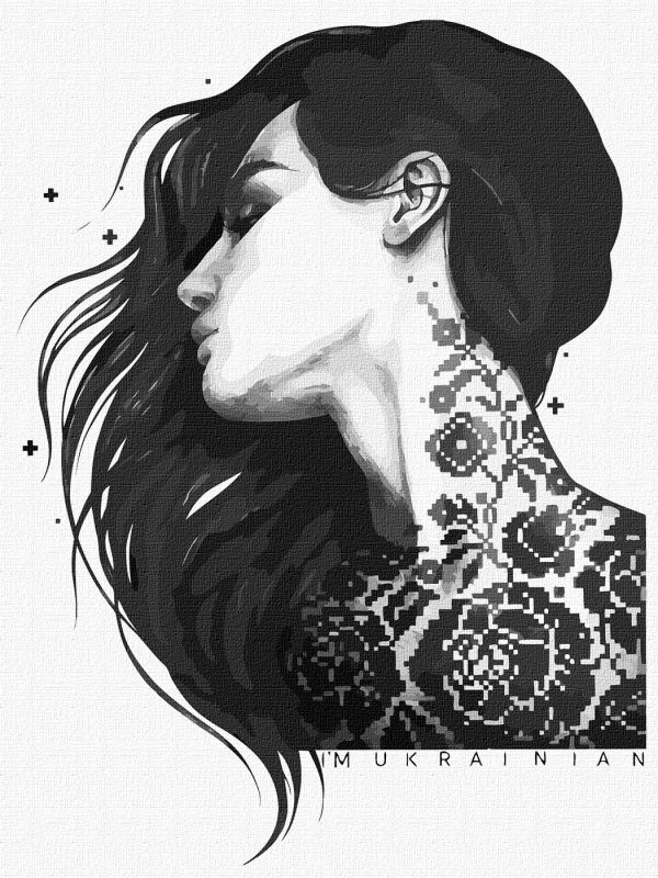 Malen nach Zahlen - Ich bin Ukrainer ©lesya_nedzelska_art