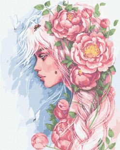 Malen nach Zahlen - Blühende Seele ©lesya_nedzelska_art