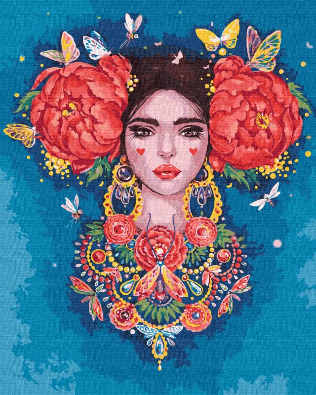 Painting by numbers - Magical beauty ©lesya_nedzelska_art