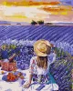 Painting by numbers - Lavender picnic