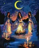 Painting by numbers - A magical night ©sribna_zoria