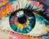 Painting by numbers - Rainbow look