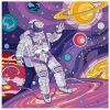 Painting by numbers - A journey in space ©Liliia Osinska