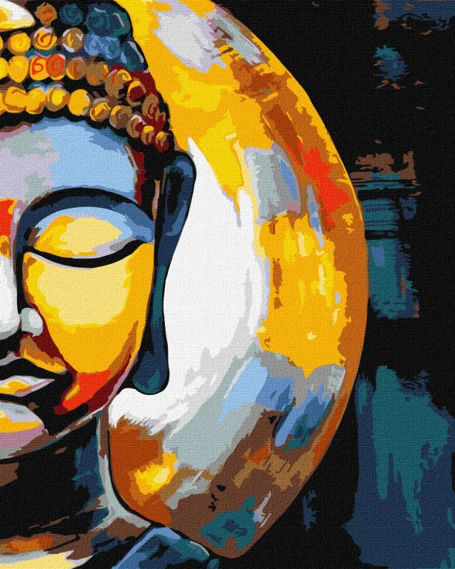 Malen nach Zahlen - Buddha ©kkatyshaa