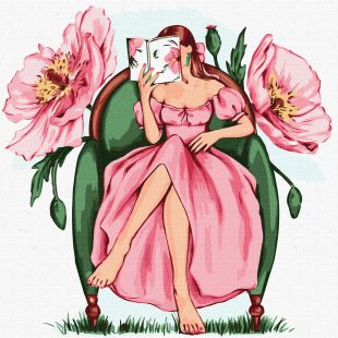Malen nach Zahlen - Blumenharmonie ©Alla Berezovska