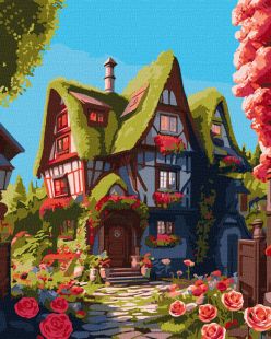 Malen nach Zahlen - Feenhaus ©art_selena_ua