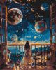 Malen nach Zahlen - Verträumte Nacht ©art_selena_ua